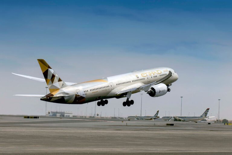 Vliegen naar Abu Dhabi met Etihad