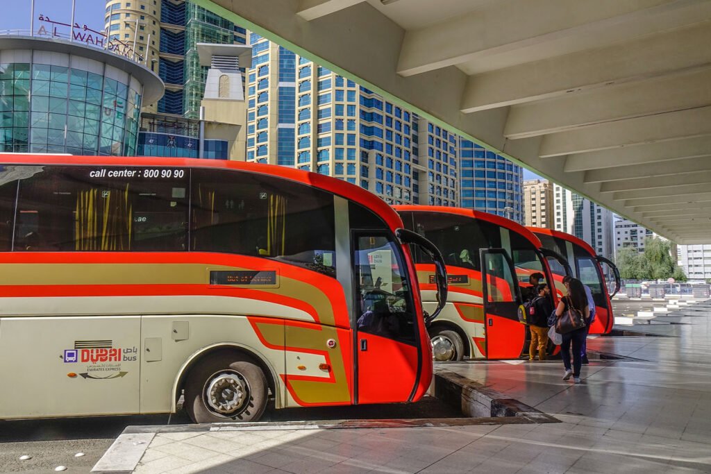 Bussen in Abu Dhabi