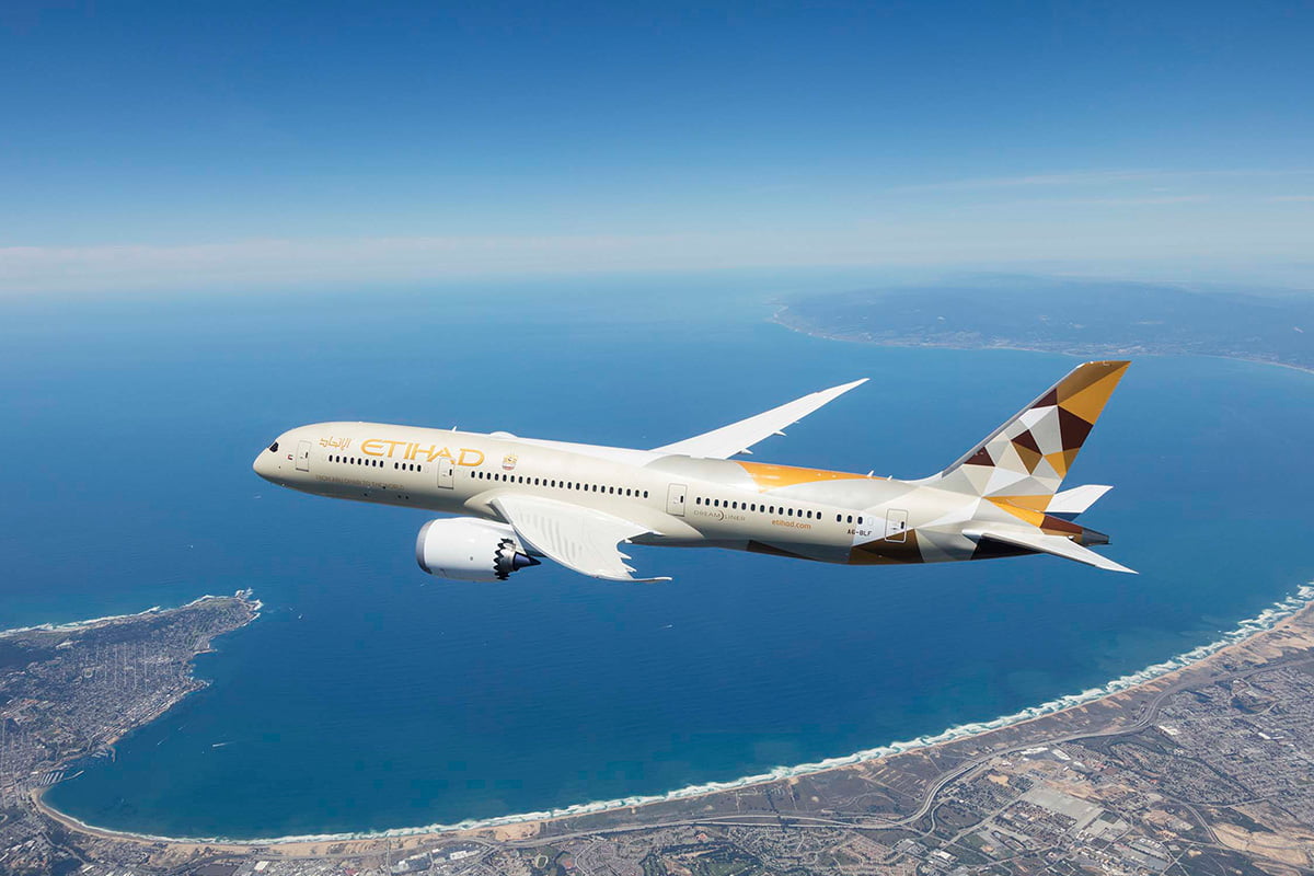 Vliegen naar Abu Dhabi met Etihad