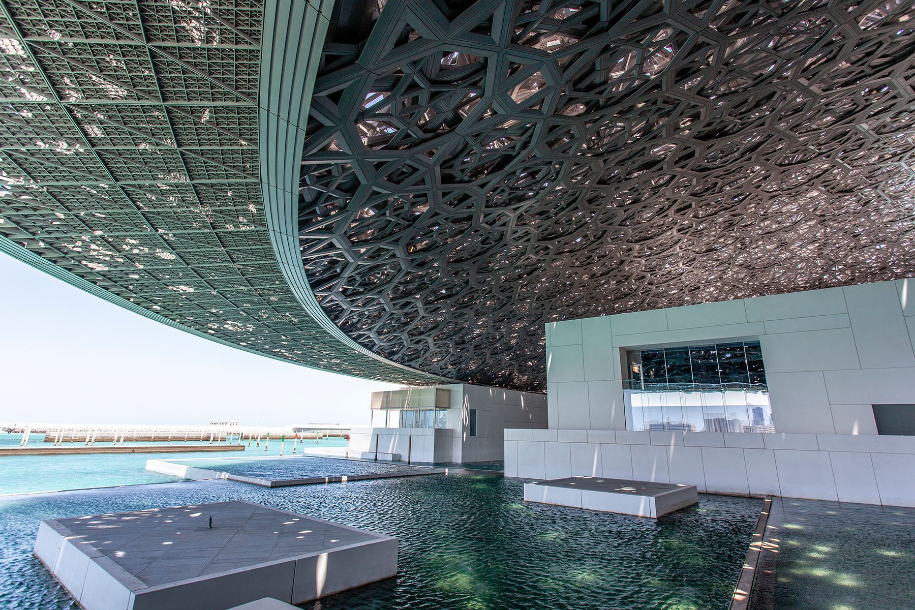 Louvre museum in Abu Dhabi